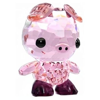 Amazon.com: Swarovski Crystal Zodiac-Determined Pig Figurine
